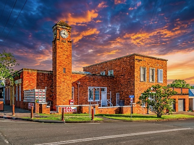 Historic Stroud village streetscape